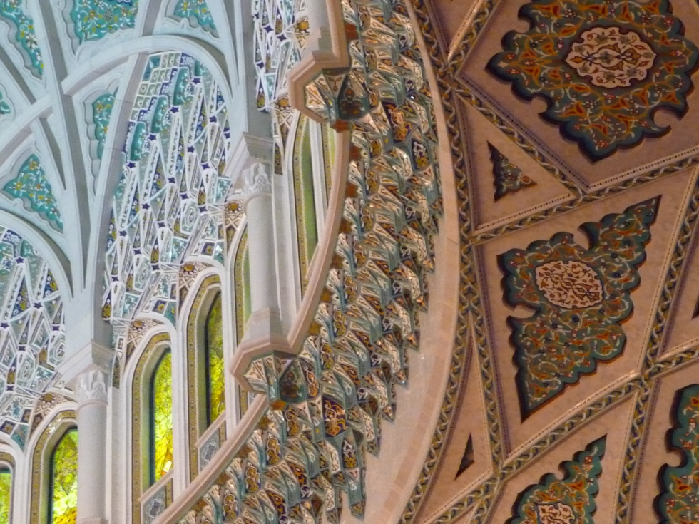 mascate-grande-mosquee-sultan-qaboos-decor- interieur-decouverte-oman-michel-bessone